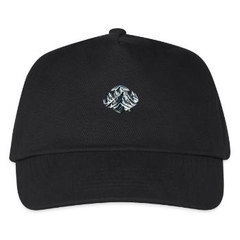Mountains Mountain Tour Extreme Sports - Kids’ Baseball Cap - black - Front