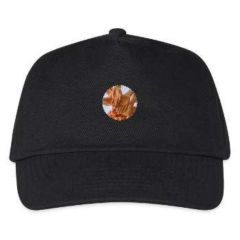 Mains d’enfants - Casquette de baseball Enfant - noir - Devant