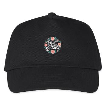 To Be Called Grandma 7 ID059 - Kinder Basecap - Schwarz - Vorne