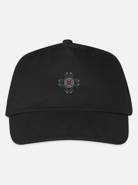 Abstract art with different colors - Kids’ Baseball Cap - black