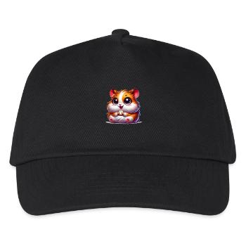 Hamster Comic - Kids’ Baseball Cap - black - Front