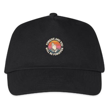 Forgive And You Will Be Forgiven 18 - Kinder Basecap - Schwarz - Vorne