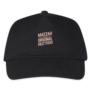 La tradition rencontre l’humour moderne - Casquette de baseball Enfant - noir - Devant