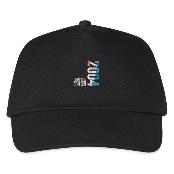 2004 Limitiertes Geburtstagsgeschenk 2004 - Kinder Basecap - Schwarz - Vorne