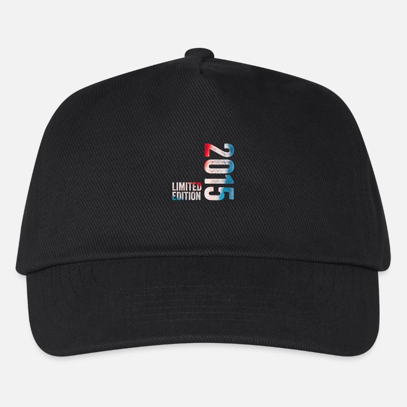 2015 Limited Edition Geburtstagsgeschenk 2015 - Kinder Basecap - Schwarz