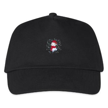 Snowman CHMAS - Kinder Basecap - Schwarz - Vorne