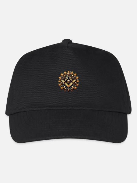 Freimaurer Logo - Kinder Basecap - Schwarz