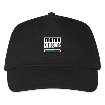 UNCLE(please wait) - Kids’ Baseball Cap - black - Front