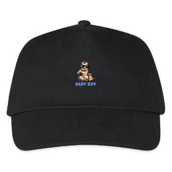 baby boy - Kids’ Baseball Cap - black - Front