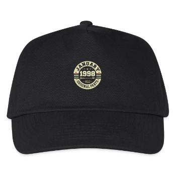 Janvier 1998 - Anniversaire en janvier 1998 - Casquette de baseball Enfant - noir - Devant