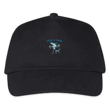 hai stark - Kinder Basecap - Schwarz - Vorne