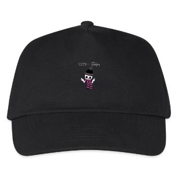 Frosted but Fabulous skeleton - Kids’ Baseball Cap - black - Front
