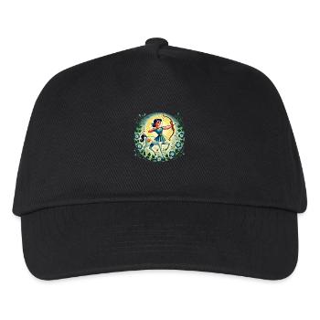 Schütze - Kinder Basecap - Schwarz - Vorne