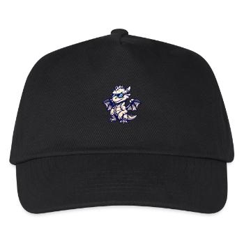 Drache Tier - Kinder Basecap - Schwarz - Vorne