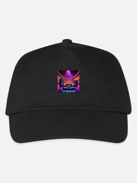 Station de travail - Casquette de baseball Enfant - noir