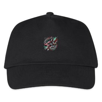 Karting Motorsport - Kinder Basecap - Schwarz - Vorne