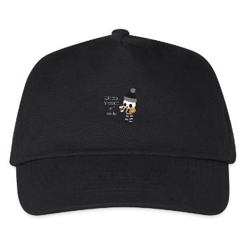 All I need is warmth and snacks - Kids’ Baseball Cap - black - Front