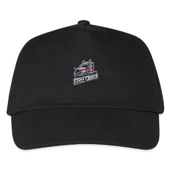 Streetcruiser – Stärke und Stil auf der Strasse - Kinder Basecap - Schwarz - Vorne
