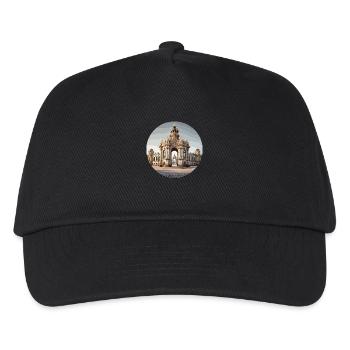 Zwinger Kronentor - Kinder Basecap - Schwarz - Vorne