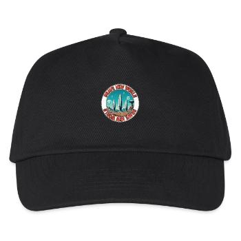 Brave New World 00345124 - Kinder Basecap - Schwarz - Vorne