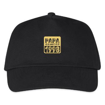seit 1998 - Kinder Basecap - Schwarz - Vorne