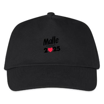 MALLE 2025 - Kids’ Baseball Cap - black - Front