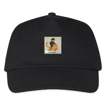 Reiten - Kinder Basecap - Schwarz - Vorne