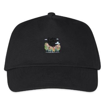 Explorez ensemble adevnture citation de voyage art texte - Casquette de baseball Enfant - noir - Devant