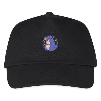 Gorilla - Kids’ Baseball Cap - black - Front