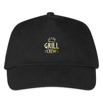 Grill Crew - Kids’ Baseball Cap - black - Front