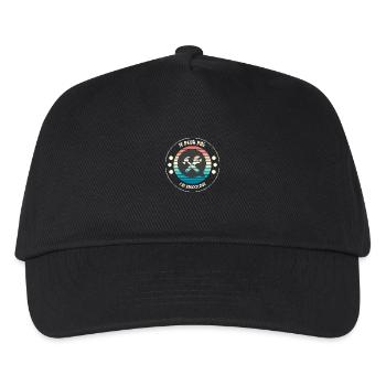 I can't I DIY - Kids’ Baseball Cap - black - Front