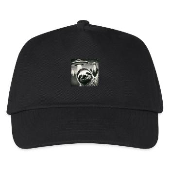 Lusitges paresseux OVNI Alien Selfie - Casquette de baseball Enfant - noir - Devant