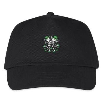 Dancing Skeletons Celebration - Kids’ Baseball Cap - black - Front