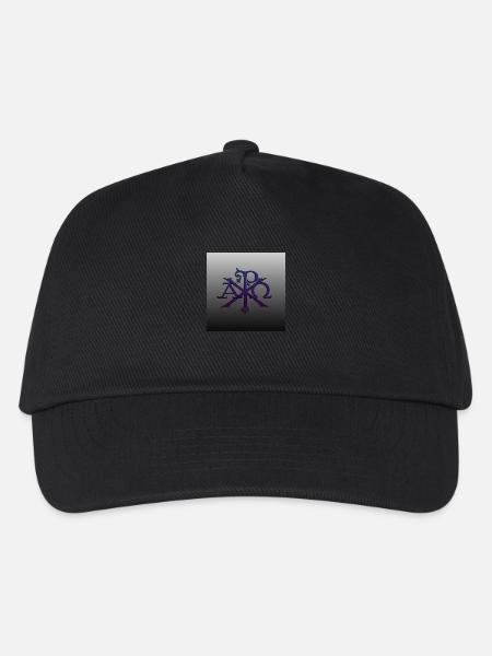 Alpha and Omega - Kids’ Baseball Cap - black