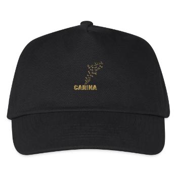 Boot Carina - Kinder Basecap - Schwarz - Vorne