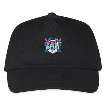 Bali Crew Colorful - Kids’ Baseball Cap - black - Front