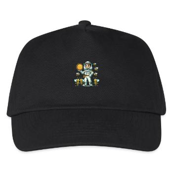 imker bienen - Kinder Basecap - Schwarz - Vorne