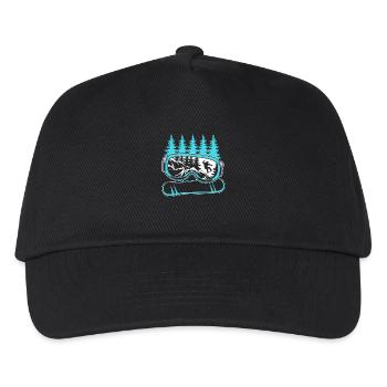 Snowboard Snowboarding Snowboard Holidays Snowboarders - Kids’ Baseball Cap - black - Front