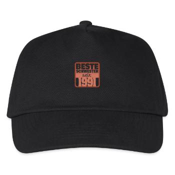 1991 - Kinder Basecap - Schwarz - Vorne