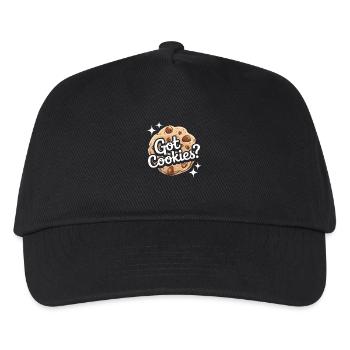 Cookies Biscuits Biscuits Biscuits Chocolat - Casquette de baseball Enfant - noir - Devant