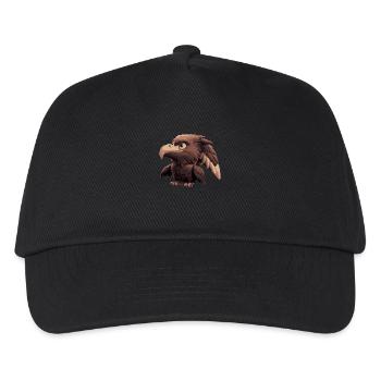 Eagle Comic - Kids’ Baseball Cap - black - Front