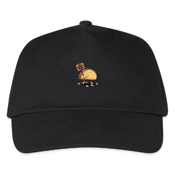 Ich bin ein riesiger Taco - Kinder Basecap - Schwarz - Vorne