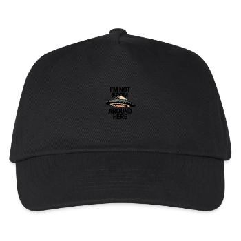 I'm Not From Around Here - Kids’ Baseball Cap - black - Front
