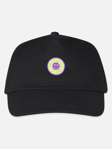 Selflove Club - Kinder Basecap - Schwarz