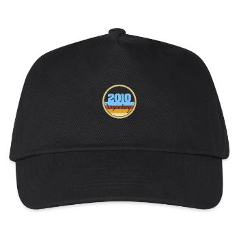 Year 2010 - Kids’ Baseball Cap - black - Front