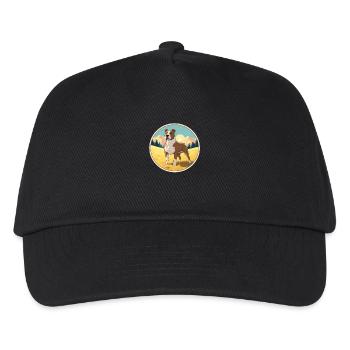 Pitbull American Bully - Kids’ Baseball Cap - black - Front