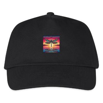Kraftier Dragonfly - Kids’ Baseball Cap - black - Front