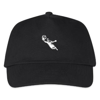 Compétences de gardien de but combinées aux réflexes et à la précision - Casquette de baseball Enfant - noir - Devant