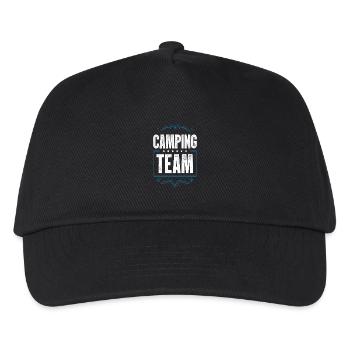 Camping Crew - Kids’ Baseball Cap - black - Front