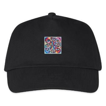 DANTE ALEGRIA - Casquette de baseball Enfant - noir - Devant